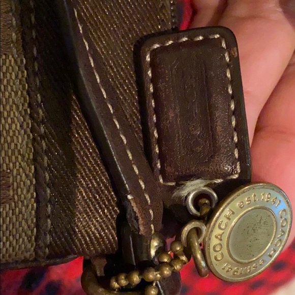 Authentic Coach Wristlet - Picture 4 of 4